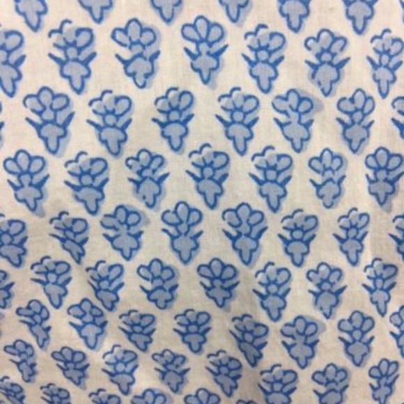 J.Crew Tall floral block-print tunic gold tape - Picture 4 of 6